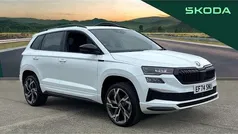 White Used 2024 Skoda Karoq SportLine SUV | £27,757 (Fair price)