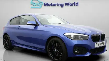 Used BMW 120 M Sport 184 HP (135 kW) 2019 Blue Hatchback