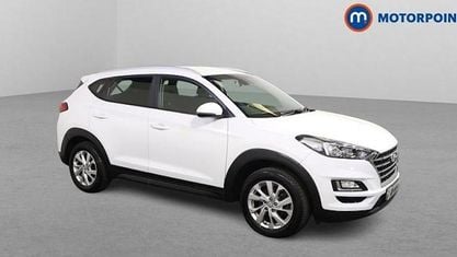 Używany Hyundai Tucson SE 136 KM (100 kW) 2020 Biały SUV