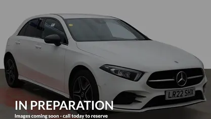 Used Mercedes A250 Executive 218 HP (160 kW) 2022 White Hatchback