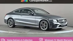 Grey Used 2019 Mercedes C300 AMG line Coupe | £18,897 (Good price)