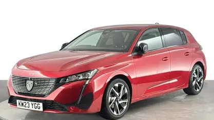Used Peugeot 308 Allure Premium 131 HP (96 kW) 2023 Red Hatchback