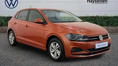 Orange Used 2018 VW Polo SE Hatchback | £9,985 (Fair price)