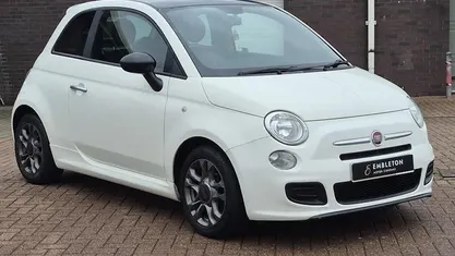 White Used 2015 Fiat 500 S Hatchback | £5,000 (Fair price)