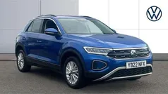 Blue Used 2022 VW T-Roc Life SUV | £16,470 (Fair price)