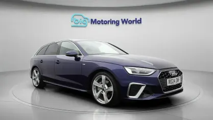 Used Audi A4 S-Line 204 HP (150 kW) 2024 Blue Estate