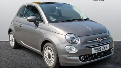 Used Fiat 500 Lounge 69 HP (50 kW) 2019 Grey Hatchback