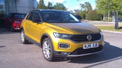Yellow Used 2019 VW T-Roc SEL SUV | £17,290 (Fair price)
