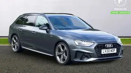 Used Audi A4 Black Edition 150 HP (110 kW) 2020 Grey Estate