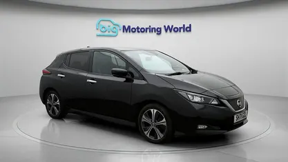 Black Used 2021 Nissan Leaf Tekna Hatchback | £8,600 (Fair price)