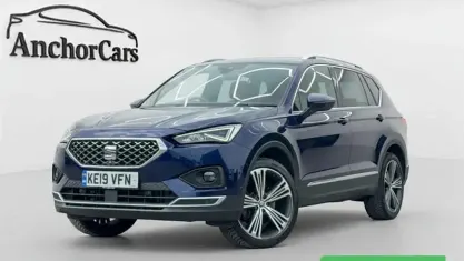 Używany Seat Tarraco 4Drive 190 KM (139 kW) 2019 Niebieski SUV
