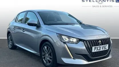 Grey Used 2021 Peugeot 208 Active Premium Hatchback | £10,405 (Fair price)