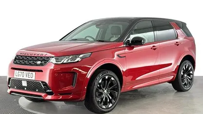 Used Land Rover Discovery Sport R-Dynamic 163 HP (119 kW) 2020 Red SUV