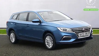 Used MG MG5 EV Excite 114 kW (156 HP) 2022 Blue Estate