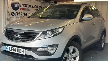 Used Kia Sportage 116 HP (85 kW) 2014 Silver SUV