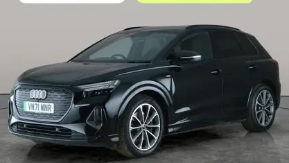 Used Audi Q4 e-tron S-Line 219 kW (299 HP) 2022 Black SUV