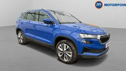 Used Skoda Karoq SE L 150 HP (110 kW) 2023 Blue SUV