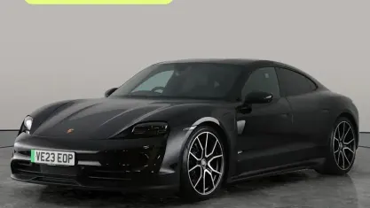Used Porsche Taycan Performance Package 419 kW (571 HP) 2023 Black Sedan