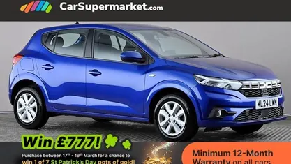 Used Dacia Sandero Expression 91 HP (66 kW) 2024 Blue Hatchback