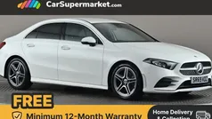 White Used 2019 Mercedes A200 AMG Line Premium Sedan | £18,197 (Fair price)