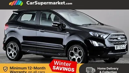 Black Used 2022 Ford Ecosport ST-Line SUV | £12,197 (Fair price)
