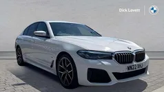 White Used 2022 BMW 520 M Sport Sedan | £28,990 (Fair price)