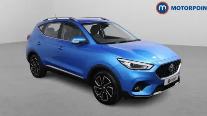 Used MG ZS Exclusive 106 HP (77 kW) 2021 Blue SUV