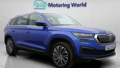 Used Skoda Kodiaq SE L Executive 150 HP (110 kW) 2023 Blue SUV