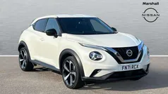 White Used 2022 Nissan Juke Tekna SUV | £15,115 (Fair price)