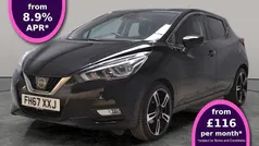 Black Used 2018 Nissan Micra Tekna Hatchback | £7,918 (Good price)