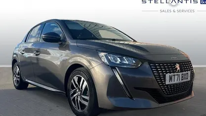 Grey Used 2021 Peugeot 208 Allure Hatchback | £12,435 (Fair price)