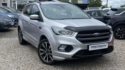 Used Ford Kuga ST-Line 150 HP (110 kW) 2018 Silver SUV