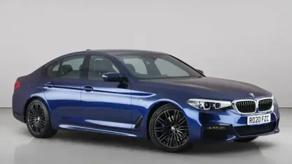 Used BMW 530 M Sport 265 HP (194 kW) 2020 Blue Sedan
