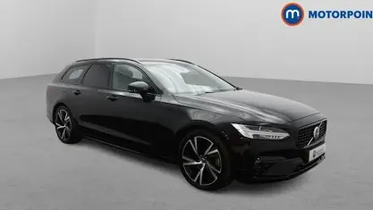 Usado Volvo V90 R-Design 340 CV (250 kW) 2021 Negro Familiar