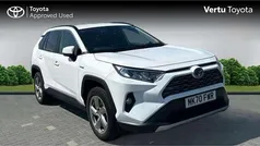 White Used 2020 Toyota RAV4 Hybrid Design SUV | £26,796 (Fair price)