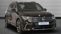 Black Used 2022 VW Tiguan R-line SUV | £25,690 (Fair price)