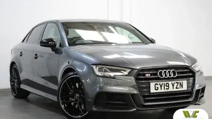 Used Audi S3 Black Edition 300 HP (220 kW) 2019 Daytona grey Sedan