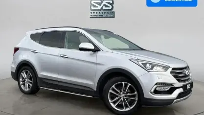 Used Hyundai Santa Fe Premium SE 200 HP (147 kW) 2017 Silver SUV