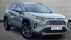 Urban khaki Used 2023 Toyota RAV4 Hybrid Design SUV | £30,650 (Fair price)