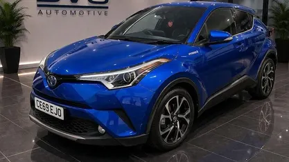Used Toyota C-HR Design 122 HP (89 kW) 2019 Blue SUV