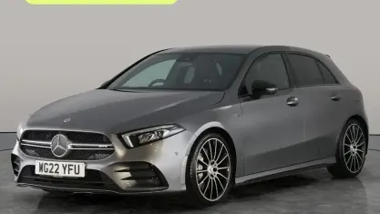 Used Mercedes A35 AMG Executive 306 HP (225 kW) 2022 Grey Hatchback
