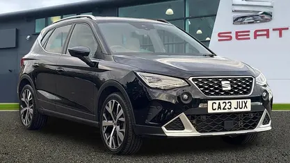 Midnight black Used 2023 Seat Arona Xperience Lux SUV | £15,950 (Fair price)