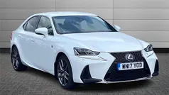 F sport white Used 2017 Lexus IS300h Sport Line Sedan | £17,195 (Fair price)
