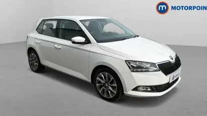 Used Skoda Fabia SE Drive 95 HP (69 kW) 2021 White Hatchback