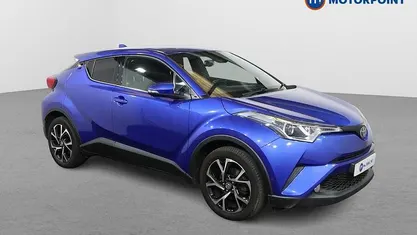 Blue Used 2018 Toyota C-HR Design SUV | £14,149 (Fair price)