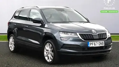 Used Skoda Karoq Family 150 HP (110 kW) 2018 Grey SUV