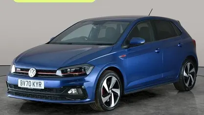Used VW Polo GTI 207 HP (152 kW) 2020 Blue Hatchback