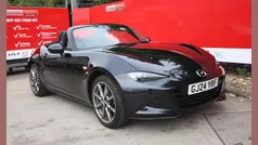 Black Used 2024 Mazda MX5 Exclusive-Line Cabriolet | £24,295 (Fair price)