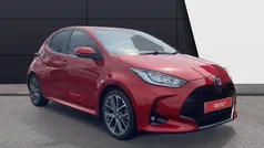 Red Used 2022 Toyota Yaris Hybrid Hatchback | £17,299 (Fair price)