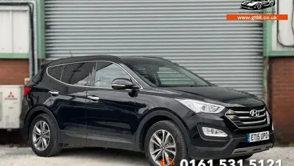 Used Hyundai Santa Fe Premium 197 HP (144 kW) 2015 Black SUV